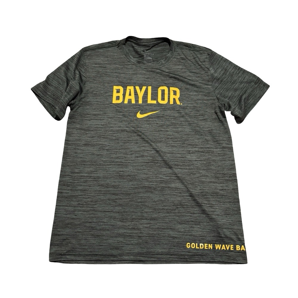 Nike Dri-Fit Men's Baylor Bears Performance Training T Shirt Size Medium 20 x 27